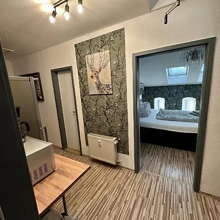 Apartment Zum Gruenen Hirsch Inkl. Parkplatz Erfurt Zewnętrze zdjęcie